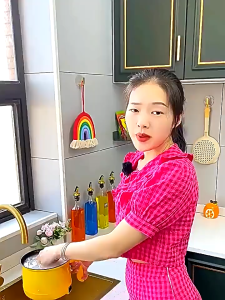 Saringan Teh Santan Tepung Gagang Plastik / Saringan Serbaguna