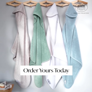 Robinsons Super Soft Baby Hooded Towel Heritage Collection