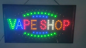 LED DISPLAY BOARD SIGNAGE LED LIGHT ENERGY SAVING LIGHT BILLBOARD 60x33x2cm