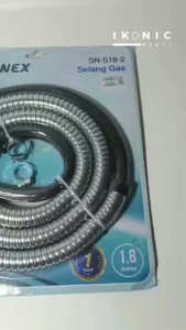 IKONIC Selang Kompor Gas LPG Sanex Flexible - Tanpa Regulator