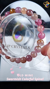 Natural Old Mine Swarmish Colorful Spinel Bracelet