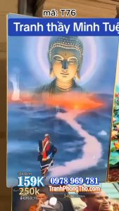 Tranh tráng gương treo tường THÍCH MINH TUỆ 77