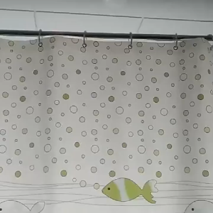 Tirai Kamar Mandi Anti Air Bahan PEVA / Tirai Shower Tidak Nerawang - X2001