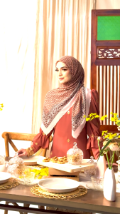 TUDUNG SHAWL PUBLIKA MAHARANI BIDANG 45" FREE MINI BROOCH