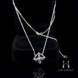 DCAM16 Dây chuyền bạc S925 (KÈM MẶT) công nghệ xi độc quyền NanoShield- Tặng nước rửa cao cấp