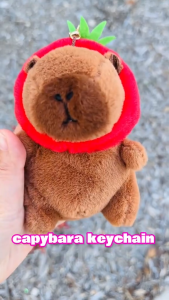 JOYCE Capybara Plush Doll Keychain Pendant Pendant cute fashion keychain childrens toy gift