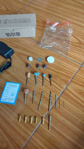 18000 rpm+25pcs / alat pena bor mini alat ukir mata lengkap 12v