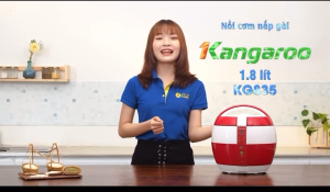 Nồi cơm nắp gài Kangaroo 1.8 lít KG835 chính hãng 100% trưng bày mới 99% 1.8 lít Số người ăn 4 - 6 người Công suất: 700W Lòng nồi dày: 2 mm