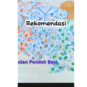 YF COLLECTION / 3 Setelan Baju Lengan Pendek bayi dan Celana Pendek bayi Stelan bayi Pendek