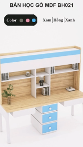 FREESHIP HCM - Bàn Học Bàn Làm Việc Gỗ MDF Chống Ẩm Tatana BH021 – có thiết kế theo yêu cầu