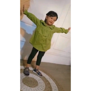 BREZIA DRESS ANAK PEREMPUAN KOREA STYLE USIA 2 -12 TAHUN