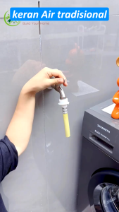 Abu Keran Air Mesin Cuci Otomatis Anti Jatuh 1/2\\\" 304 Stainless Steel Jatuh Otomatis Menghentikan Air Anti Ledakan yang Diperkuat - Cocok untuk Segala Jenis Mesin Cuci