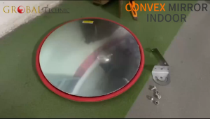 Convex Mirror Indoor 80CM Kaca Cembung / Cermin Cembung Safety Jalan Tikungan / Kaca Lalu Lintas