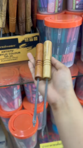 เหล็กเจาะข้อสอบ เจาะกระดาษข้อสอบ ด้ามไม้ ยาว21ซม รวมด้ามจับ | คลังกระดาษ ด้ามจับกระดาษ ด้ามเจาะกระดาษ - Lazada