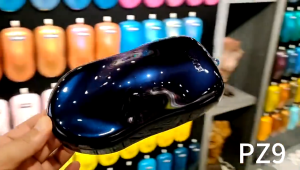 PZ9 Mystic Blue Supreme Pearlized 370ml  AK Paint 2K Aikka DIY Aerosol Cat Spray Bottle Kaler Biru Gelap 蓝色 车漆