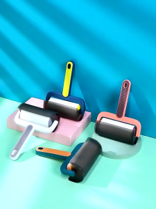 ลูกกลิ้งขจัดฝุ่นขน  อุปกรณ์ทำความสะอาดโซฟาแปรงเก็บขนสัตว์เลี้ยง  ที่รูดเก็บขนสัตว์เลี้ยง ที่เก็บขนแมว หมา