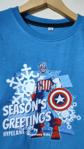Baju Kaos Distro Anak Laki-laki Karakter Super Hero Keren Import 1-10 Tahun - Hypelane