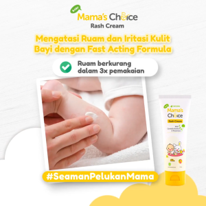 Mama's Choice Baby Diaper Rash Cream: Solusi Krim Ruam Popok & Kulit Iritasi