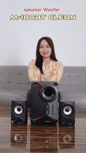 Speaker Aktif Multimedia Advance M180BT CLEON 45Watt | Speaker Bluetooth Full BassUsbSdCardRadio | Speaker Aktif Extra Bass Subwoofer