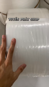 Dây Đai Nhựa PP Nguyên Sinh Trắng Trong Bản 10-12-14mm (Cuộn 10kg)