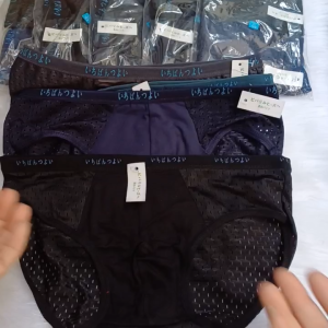 Combo 6 Quần Lót Nam Xuất Nhật Thông Hơi Cao Cấp Thun lạnh phối lưới mềm mát co giãn Mo036 Size 35kg Đến 100kg sịp Nam Marketonline