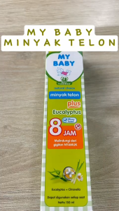 MINYAK TELON MY BABY PLUS 150 ML / MEMBANTU MEREDAKAN PERUT KEMBUNG / MABUK PERJALANAN / GIGITAN SERANGGA