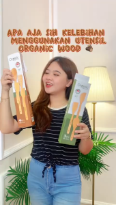 SPATULA SET KAYU/UTENSILE SET KAYU BOLDE ORGANIC - Wood Series