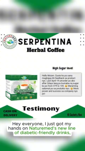 10 Boxes Naturemed Serpentina Coffee (Anti-Diabetes)