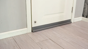 Door Bottom Sealing Strip 96 CM DIY Leather Velcro Household Door Sealing Strip Dorm Door Gap Tape Dust Strip Durable Bottom Soundproof Door Sticker Door Bottoom Seal Strip House Acoustic Foam