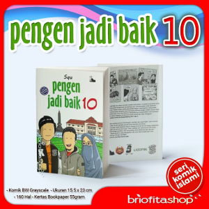 Buku Cerita Komik Islami Pengen Jadi Baik PJB 10 Squ