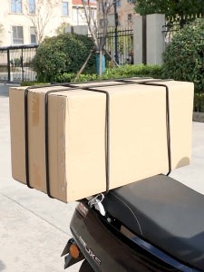 Dây thun co dãn ràng hàng xe máy MYT dây đai tròn móc thép đàn hồi buộc hành lý hàng hóa đa năng 1m 2m 3m 4m