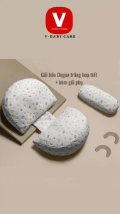 GỐI BÀ BẦU CÁNH TIÊN CAO CẤP GIẢM ĐAU LƯNG KÈM GỐI PHỤ GIÚP MẸ VÀ BÉ NGỦ NGON GIẤC