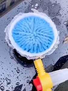 PRADO Malaysia Self Rotating Car Bubble Wash Microfiber Brush Sponge Water Fast Clean Accessories Machine