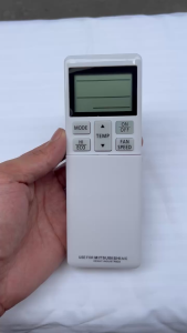 Điều khiển điều hòa Mitsubishi Mã 05 nắp bật remote máy lạnh Mitsubishi - Tặng kèm pin - Gia Dụng Bo Bi