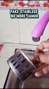 SARINGAN BAK CUCI PIRING STAINLESS ANTI JAMUR