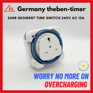 Germany theben timer 24HR Segment Time Switch 240V AC 13A【Suitable for All Electrical Appliances】