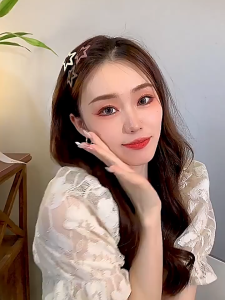 Sỉ 5 kẹp mái trái Ngôi sao màu pastel