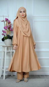 Suit Baju Labuh Muslimah Marissa Haji Umrah (Nursing) 14 | BAJU HAJI UMRAH | SUIT LABUH MUSLIMAH | MARISSA SUIT IRONLESS |