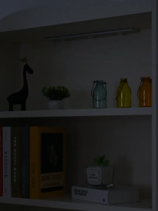 TEP Intelligent Tri Color Dimming Kitchen Cabinet Light 20/30/40/60/80cm Human Body Sensing Cabinet Light LED Charging Wireless Light Strip For Wardrobe