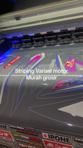 STRIPING VARIASI MOTOR BEAT KARBU / STICKER LIST MOTOR HONDA BEAT KARBU