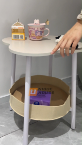 Side Table Coffee Table Bedside Rak Diningroom Table Meja Kecil Mini Table Modern Double-deck Bedside Cabinet Sofa Table