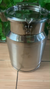 โถสแตนเลส 304 ปิดผนึก ( 304不锈钢密封罐 ) แบบสูญญากาศ(语言真空)