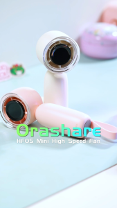 Orashare HF05 Mini Turbo Fan: A Rechargeable High-Speed Solution
