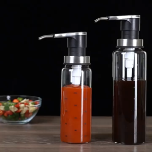 Bình đựng mật ong thông minh đa năng với đầu xịt tiện dụng bằng inox 304 (BMO03)