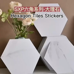 (1 pc) Hexagon Foam Tiles Stickers Wall Sticker Thickness 1.7mm
