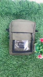 Tapaxco Tas Selempang Pria Wanita Bern Tas 2 Muka Slingbag Casual Local Brand Kanvas Cordura