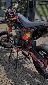 Decal stiker striping motor honda crf 150l fullbody