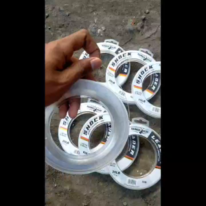 Senar Shock Leader Hammer head Fluoro Carbon panjang 50 meter ukuran lengkap COD