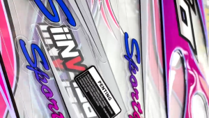 Striping Mio Sporty Transparan - Sticker Yamaha Mio Sporty Api Sudah Cutting Transparan