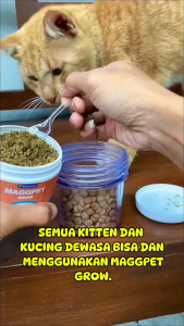 MAGGPET - VITAMIN KUCING GEMUK BULU KUCING MENAMBAH NAFSU MAKAN KUCING BULU LEBAT MENGKILAT MAGPROFEED MEOMAG PETGLOW MAGGPRO CLEVER SOLUTION GOLDEN PAW ROYAL CATS